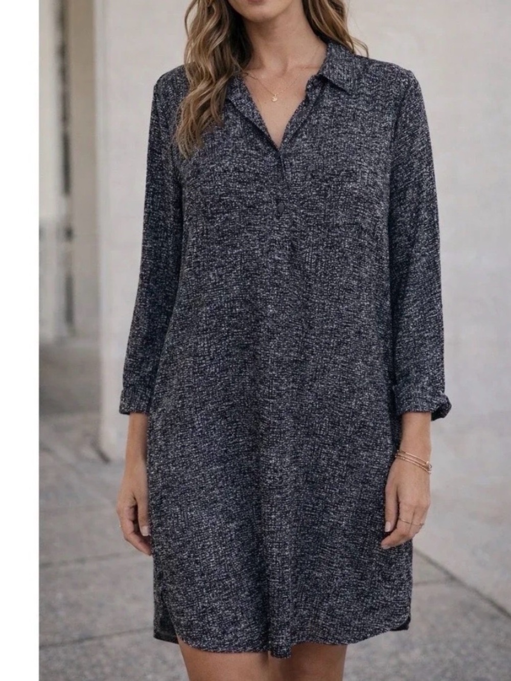 Lou & Grey Mottled Henly Shift Dress